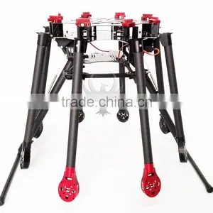 Umberella Folding 8-Axis Carbon Fiber Frame/Kit Multi Copter Octo Copter Frame With Retractable Landing Gear thumbnail-1