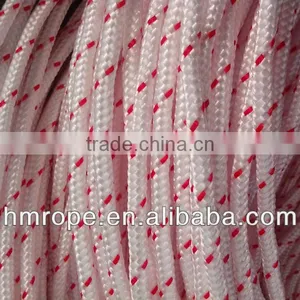 pp Multi Braid Rope Color White With Red thumbnail-1