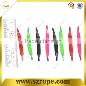 6mm Colorful Custom Shoelace Charms/flat Elastic Shoelaces thumbnail-1