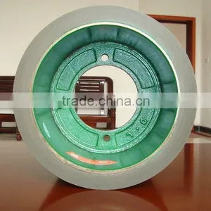 10 Inch Rice Huller Rubber Roller on Cast Iron/aluminum Drum thumbnail-1
