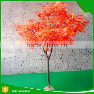 Red Mini Artificial Maple Tree for Landscaping thumbnail-1