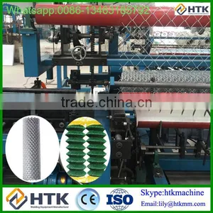 Automatic Chain Link Fence Machine for Making Diamond Wire Mesh Fence (2m Width) thumbnail-6
