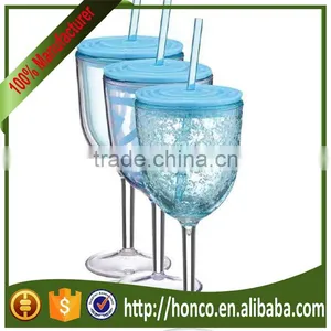 Newest and Fashion Plastic Cup With Straw thumbnail-1