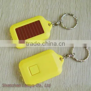 The Eco-friendly Energy-saving Solar LED Light Keychain thumbnail-1