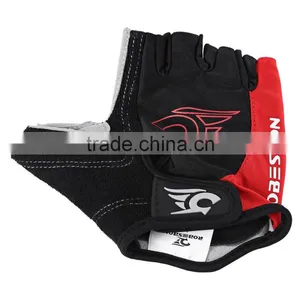 Unisex Shock-absorbing Foam Pad Skip-proof Half Finger Camping Hiking Cycling Climbing Gloves Outdoor Kits thumbnail-2
