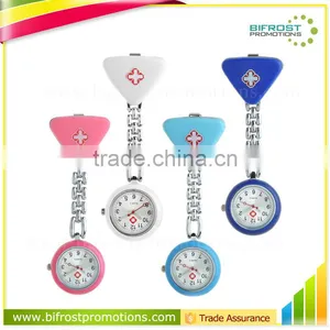 Triangle Shaped Hospital Promotions Nurse Metal Pocket Watch thumbnail-1