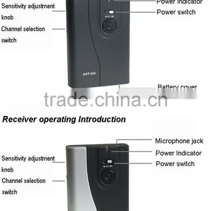 AG300 YUMO Batteries Wireless Simultaneous Interpretation System Tour Guide System thumbnail-5