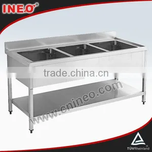 Stainless Steel Kitchen Sink With Drain Board/kitchen Sink for Sale/stainless Steel Kitchen Sink With Tray thumbnail-1