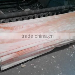 Linyi Grade a b c No Dots 0.3mm 4'x8' Decorative Natural Okoume Face Veneer thumbnail-1