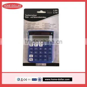 Cheap Plastic 12 Digit Calculator Blister Card thumbnail-1