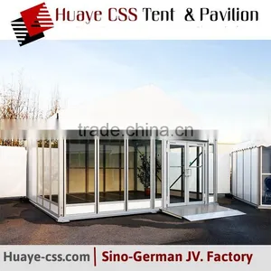 Clear Glass Solid Wall Standard Tent Marquee for Sale thumbnail-1