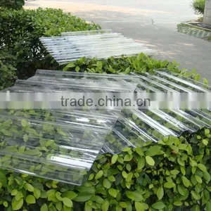Clear Corrugated Sheet,Transparent Plastic Sheet,Roof Tile thumbnail-1