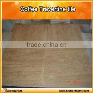 Polished Walnut Travertine thumbnail-1