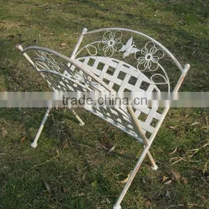 Light Weight Antique Folding Metal Magazine Racks thumbnail-1