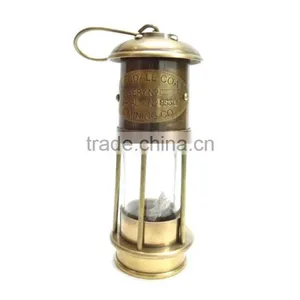 Nautical Brass Miners Lamp thumbnail-1