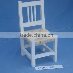 Colorful Kids Wood Chair With Back&grass Met thumbnail-2