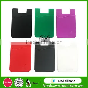 3M Sticky Silicone Smart Wallet,Silicone Phone Card Holder thumbnail-5