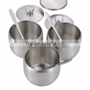 3 Pieces Stainless Steel Spice Jars Set With Rack thumbnail-3