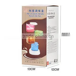 CY137 Colorful Magical Rotating Seasoning Storage Cans Boxes Spice Holer thumbnail-3