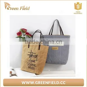 Popular Custom Printing Brown Color Shopping Bags thumbnail-1