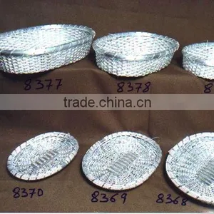 Metal Round Base Wire Baskets Fruit Basket thumbnail-1