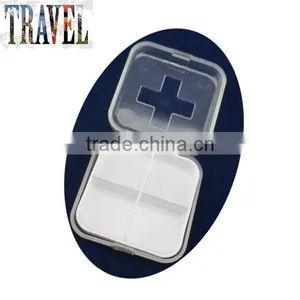 Custom Logo Promotional Plastic Travel Pill Container Travel Pill Box thumbnail-3