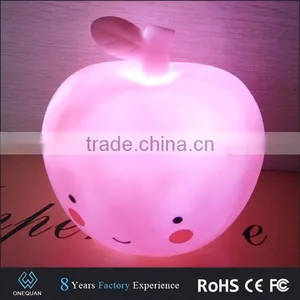 Cute Mini LED Apple Shape Mood Night Light for Baby Room thumbnail-4