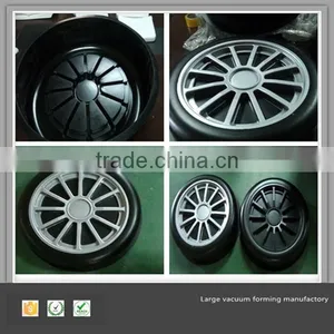 Vacuum Form Plastic Garbage Bin With Wheels thumbnail-1