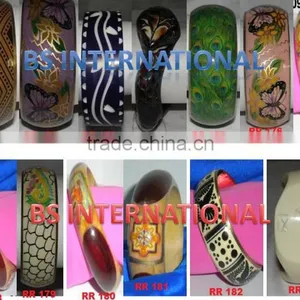 Resin Printed Bangles thumbnail-1