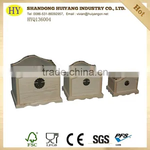 Wholesale Discount Unfinished Wooden Chest Box thumbnail-1