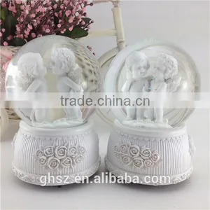 New Products Resin Angel Baby Crystal Ball With Light thumbnail-2