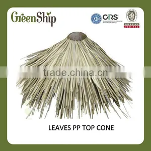 Easy to Install Leaves PP Top Cone for Thatch Huts thumbnail-1