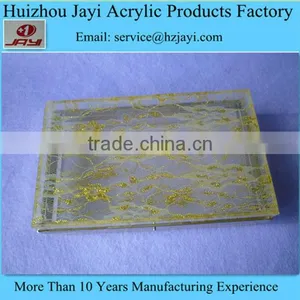 Girls Lace Acrylic Jewelry Box thumbnail-2