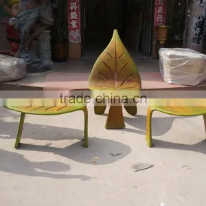 Fiberglass Leisure Leaf Chair thumbnail-1