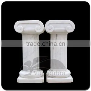 Beautidul Stone Pedestals Sculpture for Garden VP-010K thumbnail-1