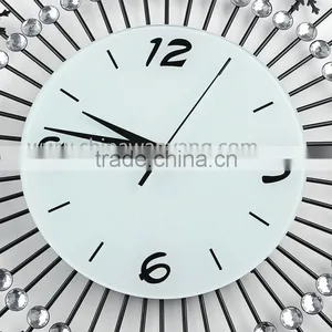China Supplier Snow Shaped Beautiful Decorative Clock Wall Clock thumbnail-3
