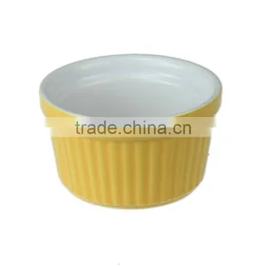 9cm Ceramic Souffle Ramekin Dish thumbnail-3