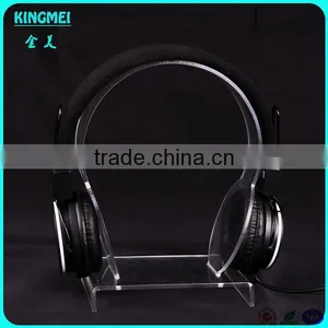 2015 Factory Wholesale Custom Headphone Display Stand Headset Stand Acrylic Headphone Stand thumbnail-6