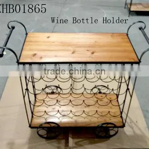 Modern Decorative Metal Red Wine Glass Display Rack for Storage thumbnail-1