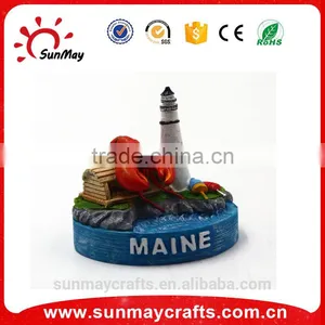 Wholesale Custom Resin 3d MAINE Souvenir Building Model for Sale thumbnail-1