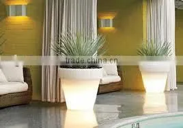 Wall Guarden LED Furniture Flower Pot With PE Materail thumbnail-3