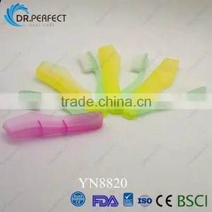 Foldable Toothbrush For Traveller Oral Care White Teeth Everyday thumbnail-3
