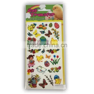 Egg Transfer- Water Transfer, Water Transfer Sticker, Easter Holiday Egg Transfer Sticker thumbnail-1