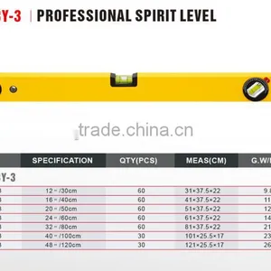 High Precision 0.8mm Thickness Adjustable Aluminium Screeding Bubble Level thumbnail-2