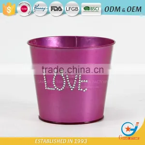 Plants for Pots Outside Cheap Metal Garden Pots thumbnail-5