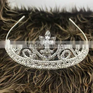 H172-061Wedding Hair Jewelry Bridal Hair Flower Headbands With Stones Halo thumbnail-2