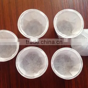 Kcup Filter White Non-woven Disposable K Cup Filter , Tea Cup Filter thumbnail-2