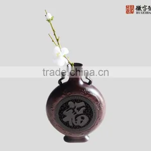 Small Wooden Office Handmade Decoration Bottle - Chinese Style thumbnail-4