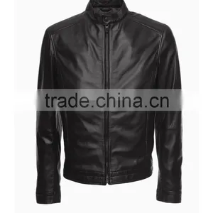 Classic Leather Moto Jacket thumbnail-1