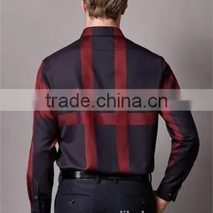 New Design Buffalo Plaid Cotton Men Shirt BSL0065 thumbnail-2